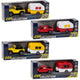 City car collection die-cast pick-up avec caravane 1:50 assorti