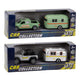 City car collection die-cast pick-up avec remorque 1:50 assorti