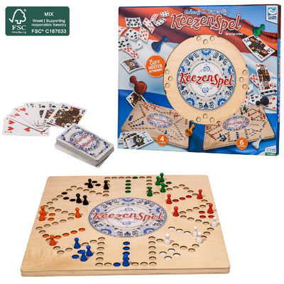 Jeux de clown jeu de keezen en bois