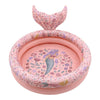 Piscine sirène de rêve Little Dutch avec queue 80 cm rose
