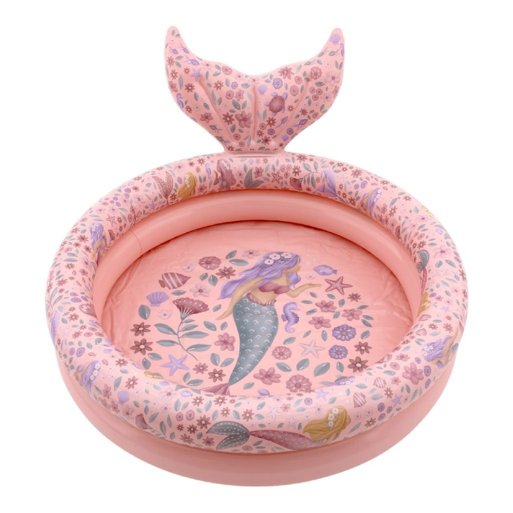 Piscine sirène de rêve Little Dutch avec queue 80 cm rose