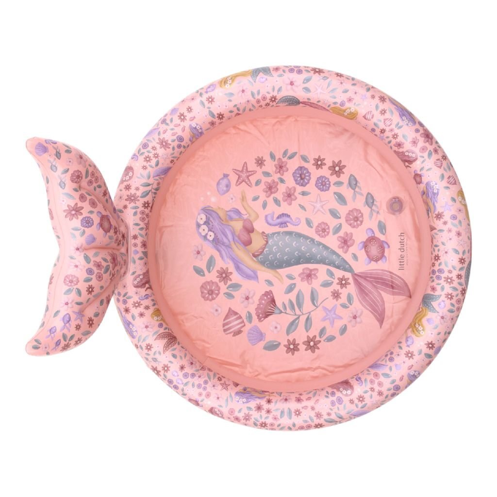 Piscine sirène de rêve Little Dutch avec queue 80 cm rose