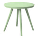 Table enfant Van der Meulen en plastique vert pastel ronde 50,5cm jouets.