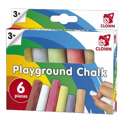 Clown Clown Sidewalk Chalk 6 pièces