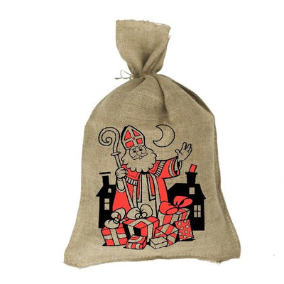 Sinterklaas sac jute