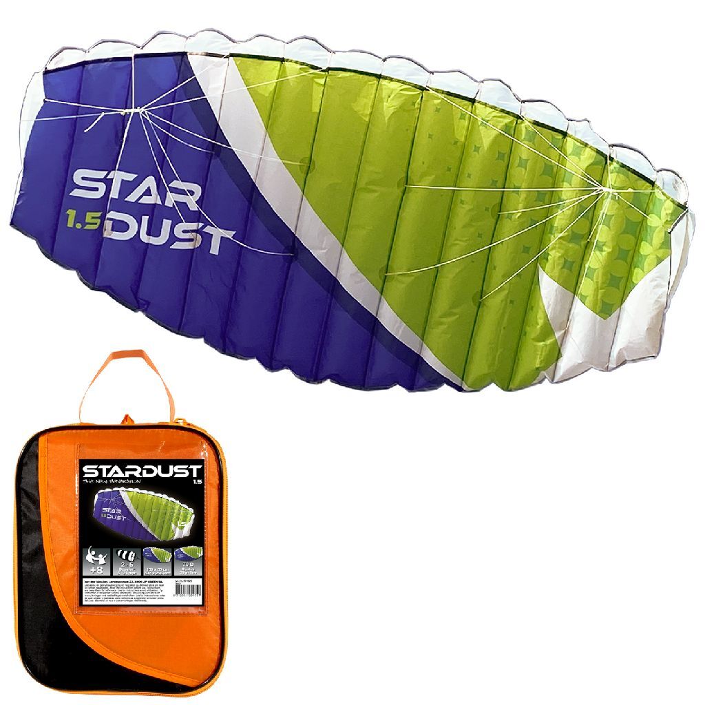 Rhombus stardust 1.5 matelas cerf-volant 150x65 cm vert bleu foncé