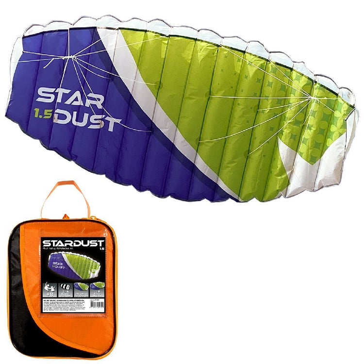 Rhombus stardust 1.5 matelas cerf-volant 150x65 cm vert bleu foncé
