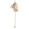 Cheval de loisir en peluche Basic avec son 97 cm assorti
