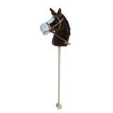 Cheval de loisir en peluche Basic avec son 97 cm assorti - afbeelding 4