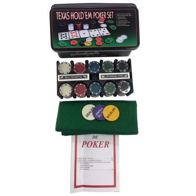 Ensemble de poker Texas hold #039;em de base