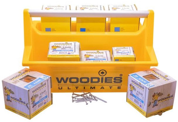 Boîte de transport Woodies avec vis galvanisées Woodies® Ultimate | intérieur | 1400 pièces - 61999027