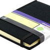 Kangaro Kangaro K-5106 Alphabetboek A6 A6 A-Z Hard Hard Cover noir, 208 pages, Ruban de lecture, élastique