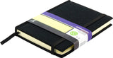 Kangaro Kangaro K-5106 Alphabetboek A6 A6 A-Z Hard Hard Cover noir, 208 pages, Ruban de lecture, élastique - afbeelding 2