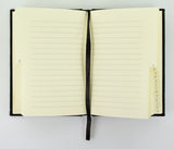 Kangaro Kangaro K-5106 Alphabetboek A6 A6 A-Z Hard Hard Cover noir, 208 pages, Ruban de lecture, élastique - afbeelding 3
