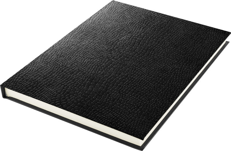 Kangaro Kangaro K-5320 Sketchbook A5 Creme 120gr Blanco Paper, 140 pages Hard Cover Black