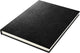 Kangaro Kangaro K-5320 Sketchbook A5 Creme 120gr Blanco Paper, 140 pages Hard Cover Black