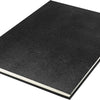 Kangaro K-5321 Sketchbook A4 Creme 120gr Blanco Paper, 140 pages Hard Cover Imprint Snake Black