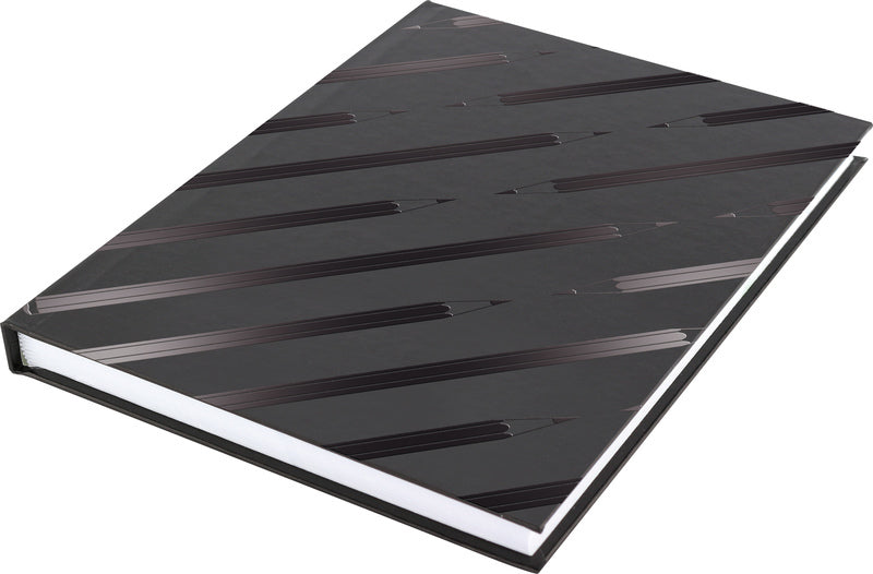 Kangaro Kangaro K-5585 Dummyboek A5 Blanco Hard Cover 80 Page 140grs Black Design