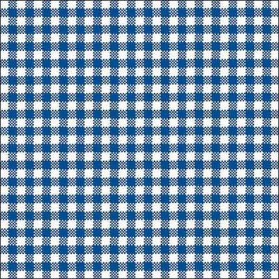 Ambient Ambient Vichy Blue Paper Napkins