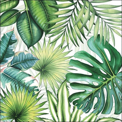 Ambient Ambient Napkins 33x33cm 20 morceaux de feuilles