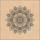 Ambient Ambient Napkins 33x33cm Mandala Nature 20 pièces