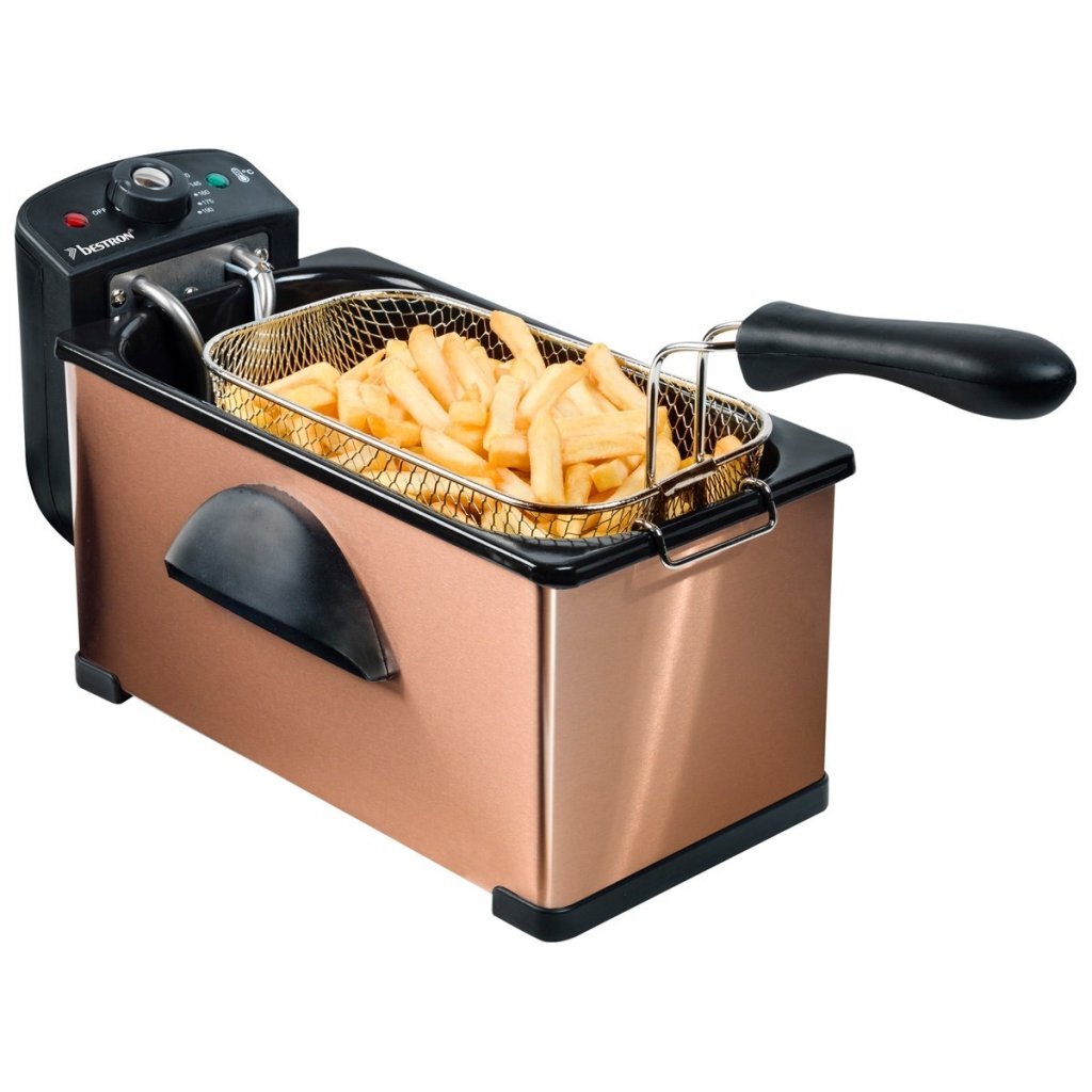 Bestron AF370co Fryer 3.5L 2000W Copper