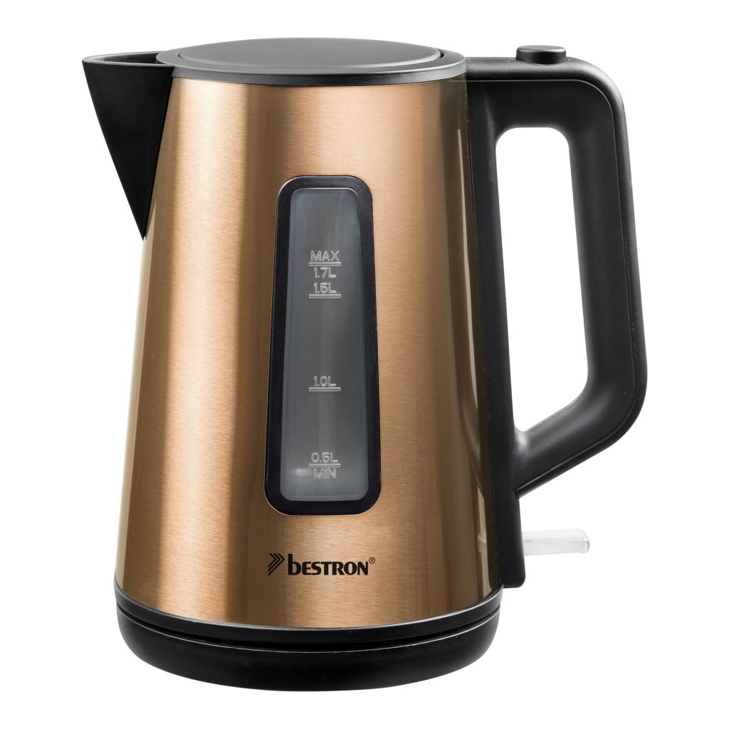 Bestron Awk1000co Kettle 1.7L 2200W Copper Black
