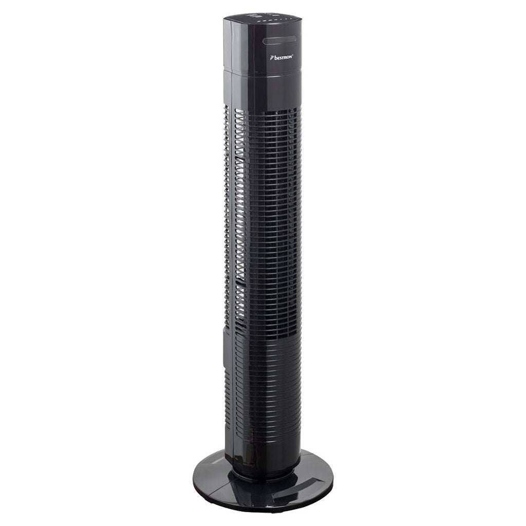Bestron aft770zrc ventilateur tour 78 cm noir