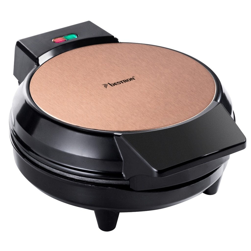 Bestron AWM700co Waffle Iron Coets 700W Copper Black