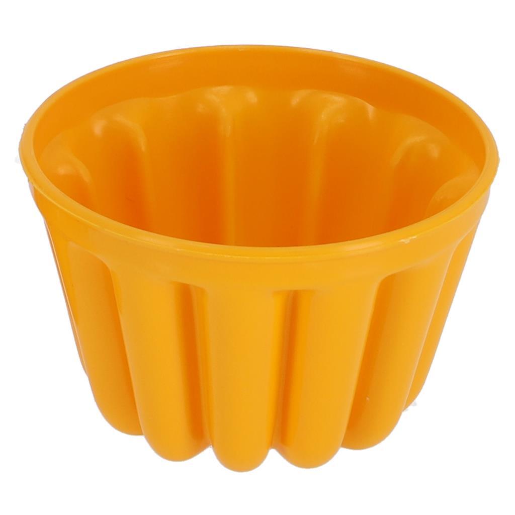 Patisse Patisse Pudding Formes 100 ml 4 pièces jaunes