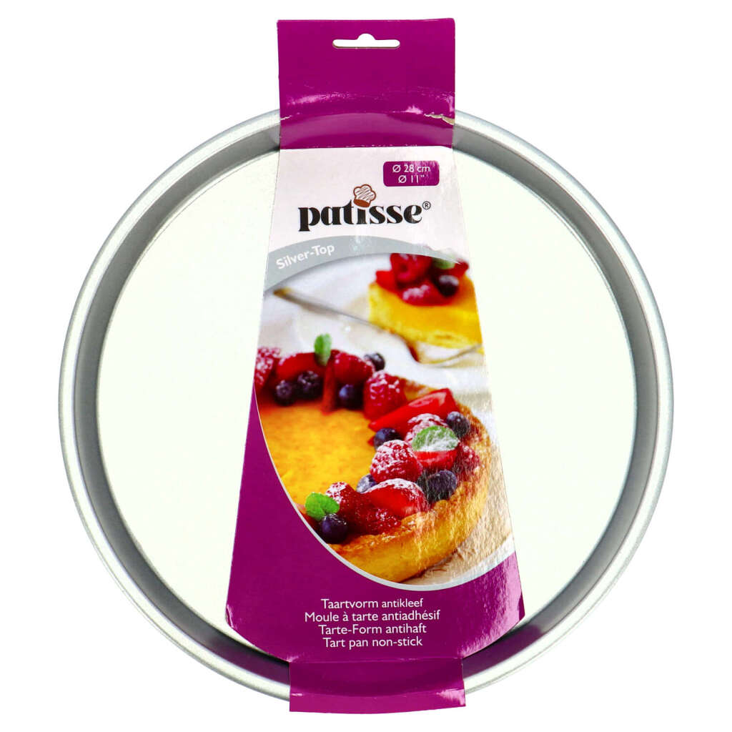 Patisse Patisse Cake Form anti-love 28 cm argent