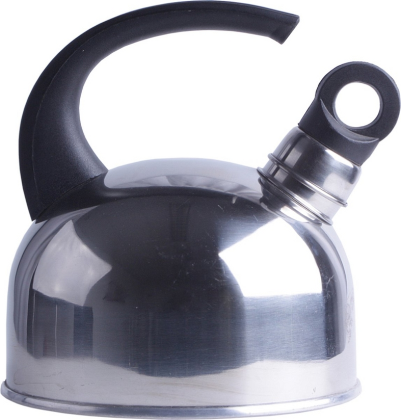 Ustensiles de cuisine boule de bouilloire sifflante en acier inoxydable 1.5 litres
