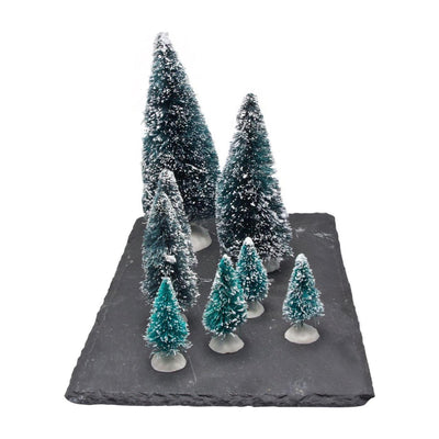 Mini sapins de Noël lot de 8