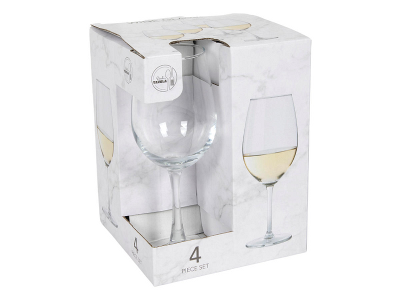 Verres à vin blanc 330ml lot de 4 pièces