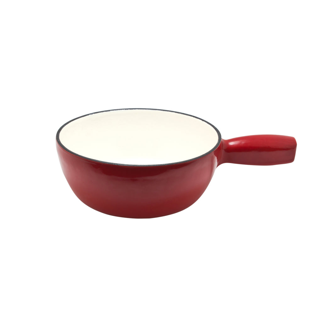 Cuisine impériale Imperial Kitchen Cheese Fonduepan 23 cm Émail rouge