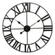 Équilibre équilibre 306874 horloge murale 60 cm noire analogique
