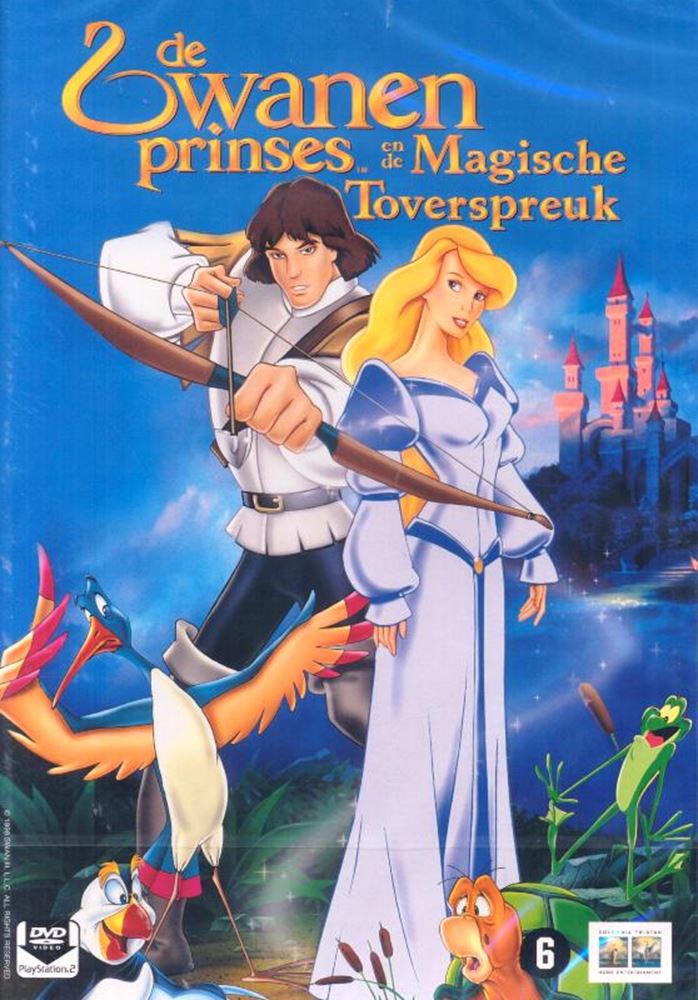 DVD la princesse cygne. partie 3. 6+