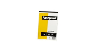 Bloc-notes de base fastprint a4 100 feuilles 70g