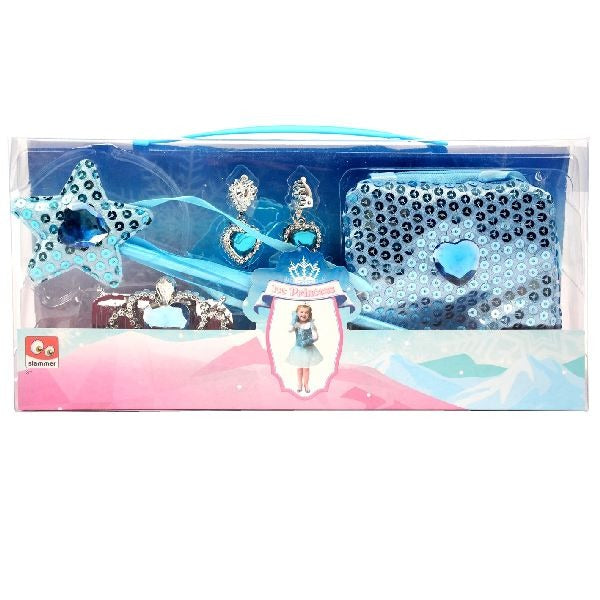 Sac à crème glacée Slammer, boucles d'oreilles, Tiara + Staff