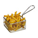 Gusta Gusta Frites servant un panier en acier inoxydable
