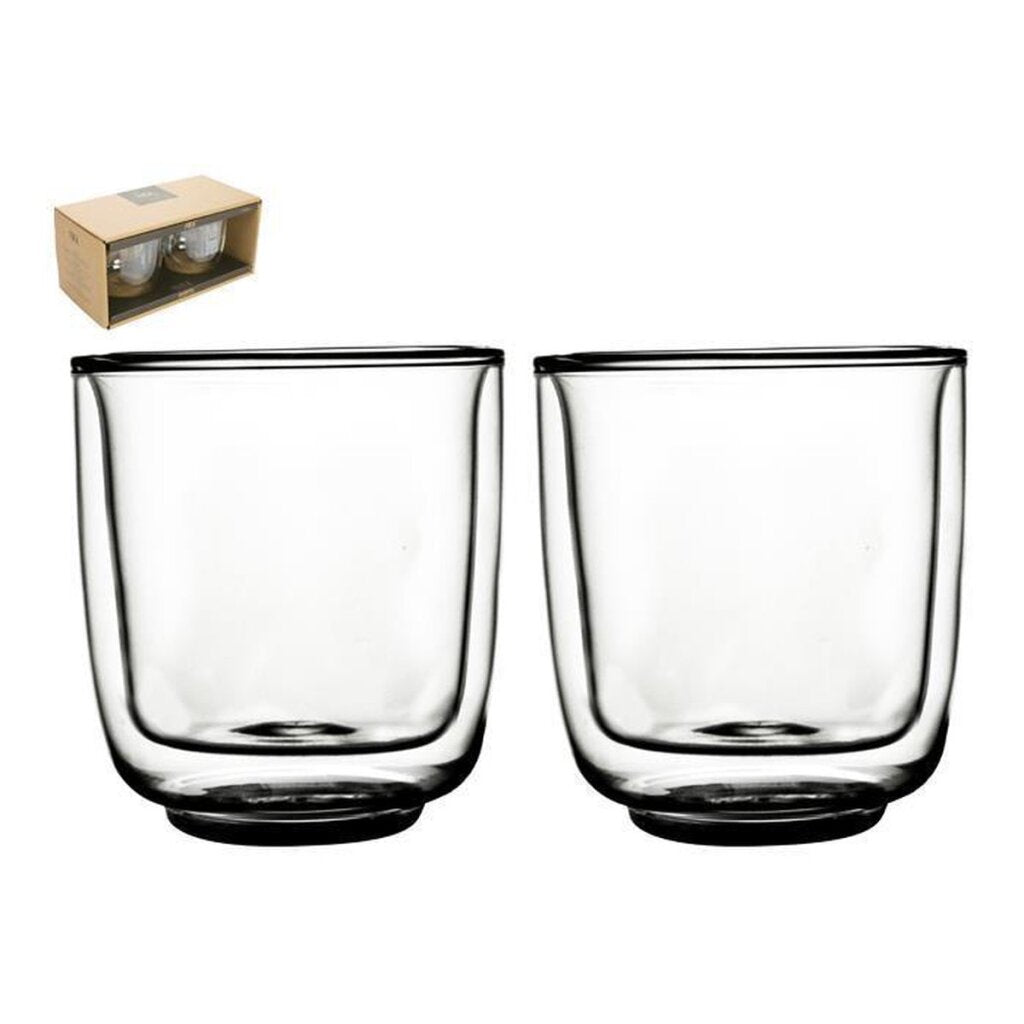 Gusta Gusta Fika Double-Walled Glass 250ml Set 2 pièces