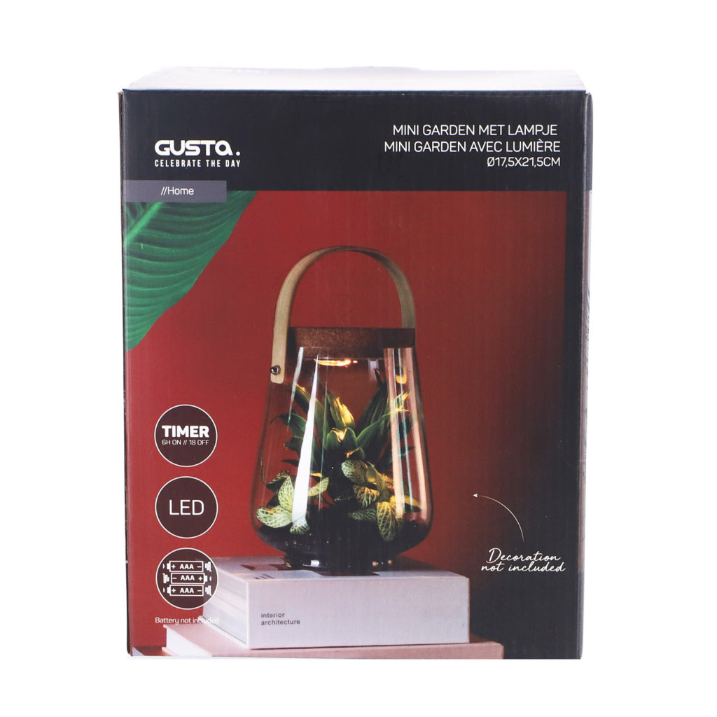 Gusta Gusta Mini Garden avec léger 21,5 cm