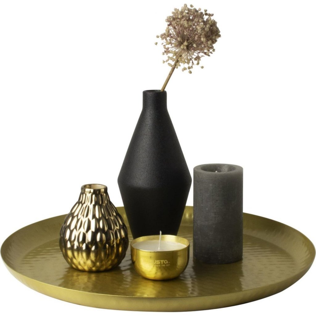 Gusta Wall and Decoration Scale Gold 38 cm