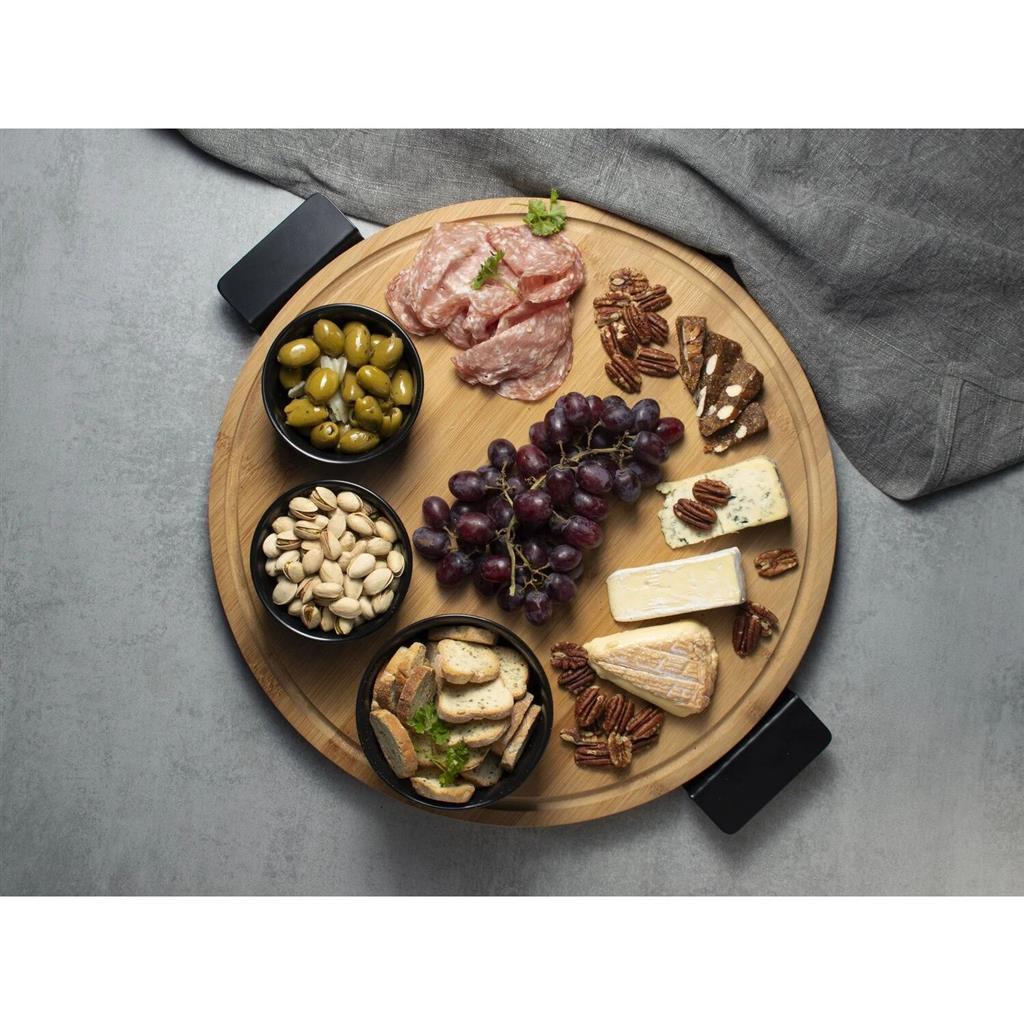 Gusta Gusta en bois Servingboard paresseux Susan 42 cm
