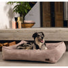 Conçu par Lotte conçu par Lotte Dog Basket Ribbed 65x60x20 cm rose