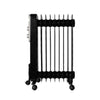 Inventim Invetum KO931B Radiateur rempli d'huile 2000w argent noir