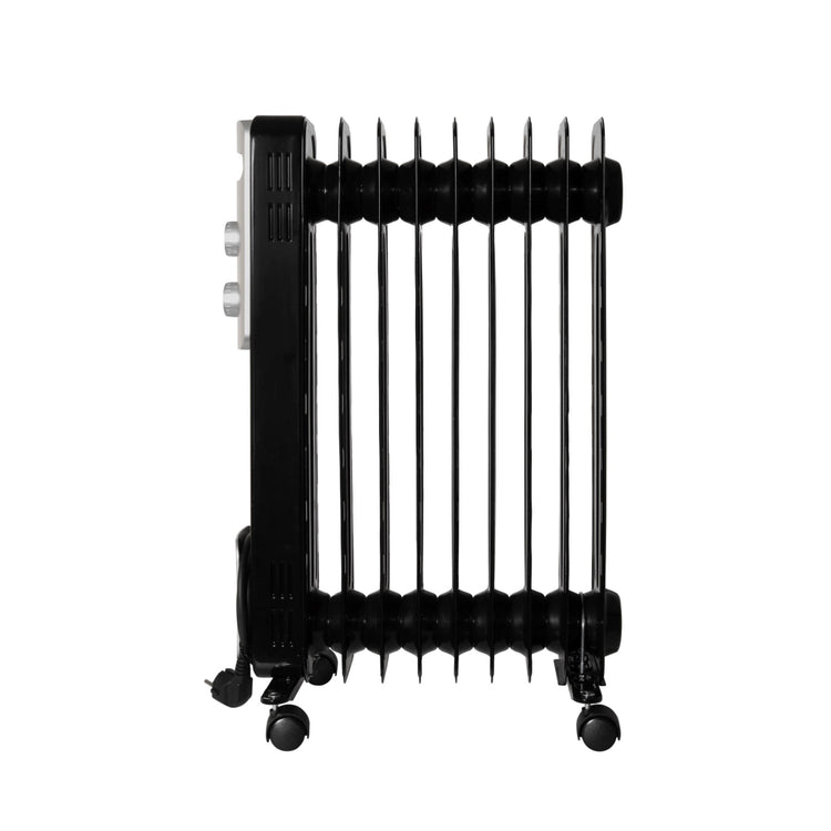 Inventim Invetum KO931B Radiateur rempli d'huile 2000w argent noir