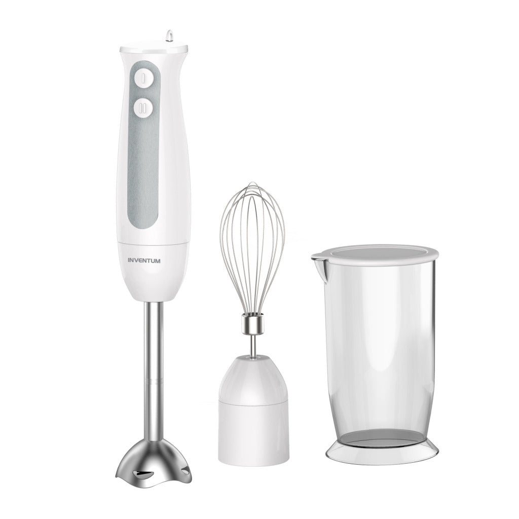 Inventum mx201s set mixeur plongeant 400w acier inoxydable blanc