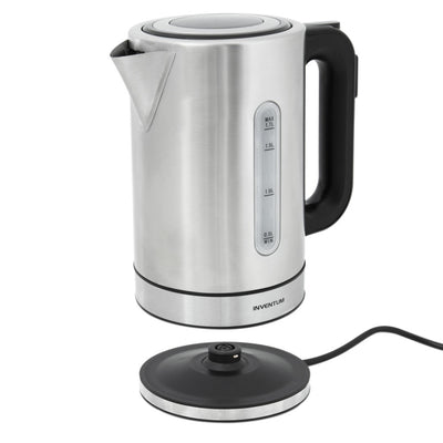 Inventim Inventim HW817D Snageless Kettle 2200W 1.7L en acier inoxydable noir