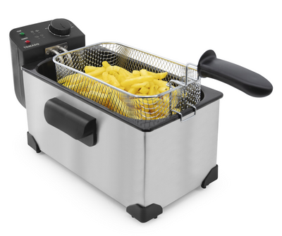 Tomado Fryer 3 litres en acier inoxydable TDF3001S Cold Zone